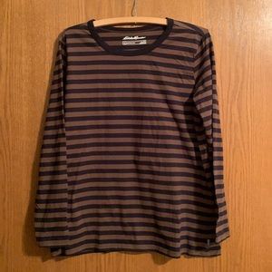 Striped Eddie Bauer Long Sleeve